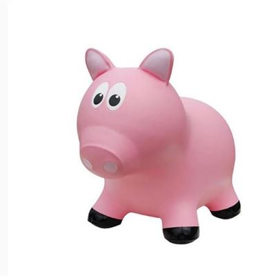 NEW Farm Hoppers Animal Bouncers - Pig Pink