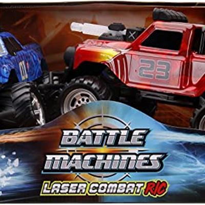 New Jada Toys Battle Machines 1:16 Laser Combat RC Remote Control Car 2-Pack