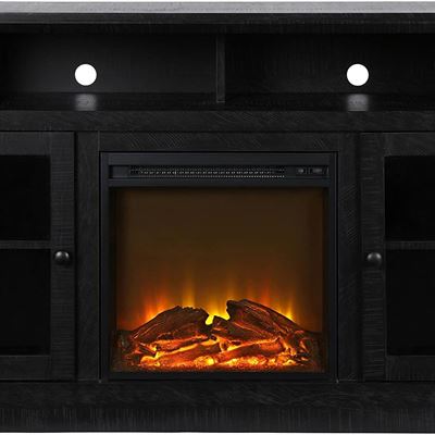 NEW Ameriwood Home Chicago Electric Fireplace TV Console for TVs up to a 50",