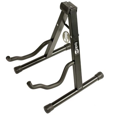 NEW RockJam RJGS01 Universal Portable A-frame Guitar Stand for Acoustic Guitar,