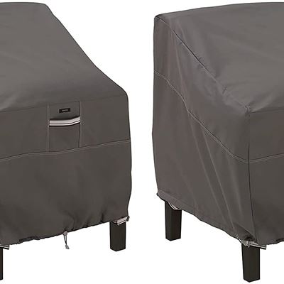 NEW Classic Accessories 55-160-015101-2PK Ravenna Patio Lounge Chair Cover, Large (2-Pack)
