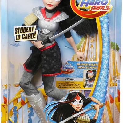 NEW DC Super Hero Girls Katana Action Figure Doll
