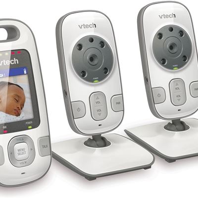 NEW  VTech - VM312 Video Baby Monitor with 2" Screen - White/Silver