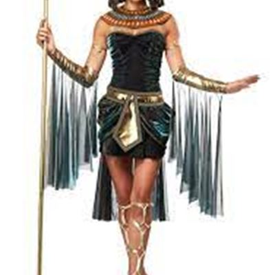 NEW Egyptian Goddess Costume, Medium, Multi
