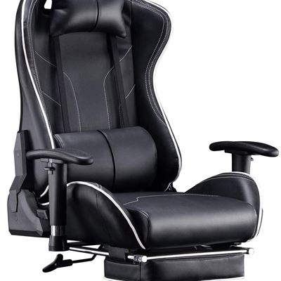 New Gaming Chair Racing Office Chair High Back Computer Desk Chair PU Leather Chair Executive and Ergonomic Swivel Chair