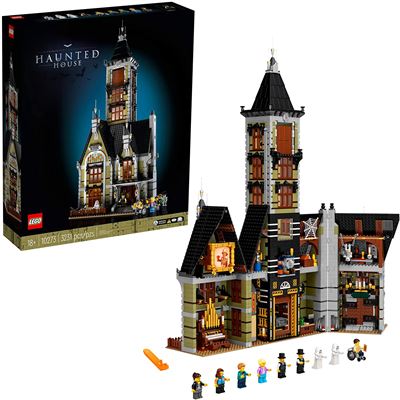 LEGO Haunted House (10273) Building Kit; A Displayable Model Haunted House and a