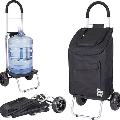 NEW Trolley Dolly, Black Shopping Grocery Foldable Cart