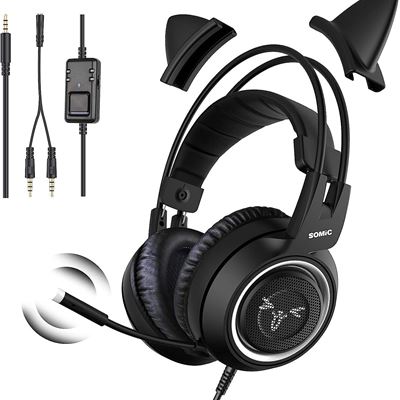 NEW SOMIC G951s Stereo Gaming Headset with Mic for PS4, Xbox One, PC, Mobile Pho
