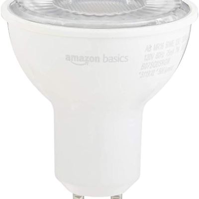 NEW Amazon Basics 50W Equivalent, Warm White, Dimmable, 10,000 Hour Lifetime, MR