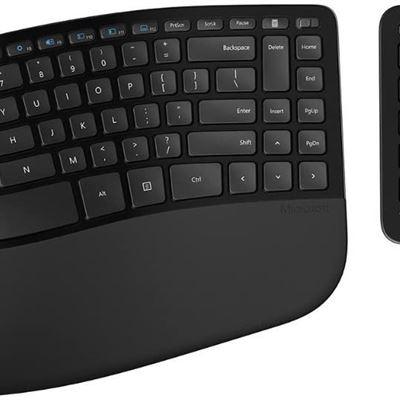 NEW Microsoft Sculpt Ergonomic Wireless Bluetrack Desktop Keyboard and Mouse