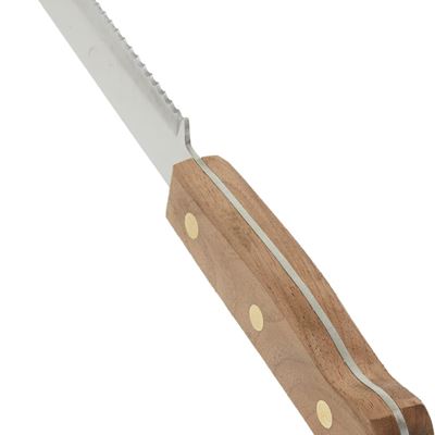 NEW Chicago Cutlery Walnut Tradition 10-Inch Serrated Bread/Slicing Knife (BT10P