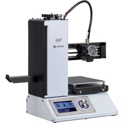 NEW Monoprice MP Select Mini 3D Printer V2, White – 4.70″ x 4.70″ x 4.70″ Build