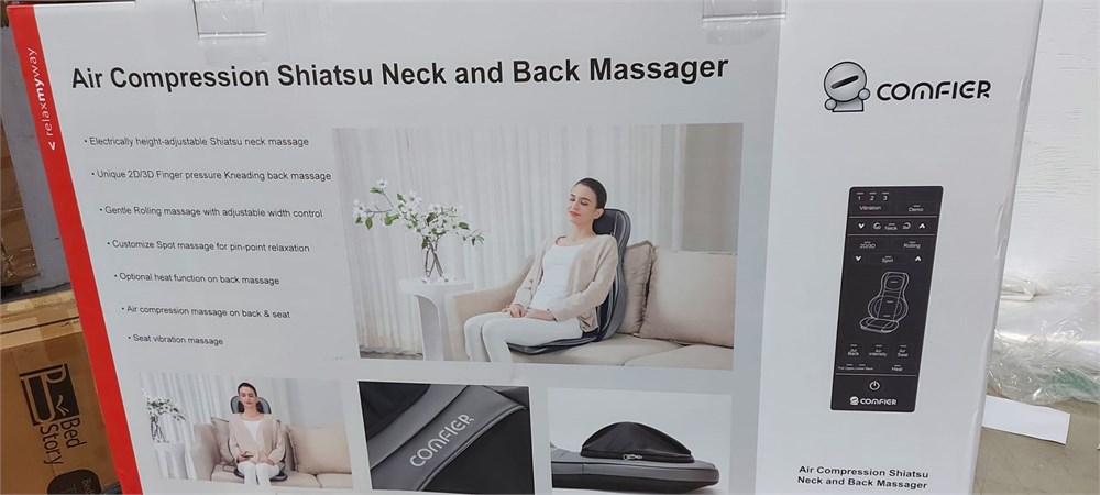  Back-Massager with Compression and Vibration, Height