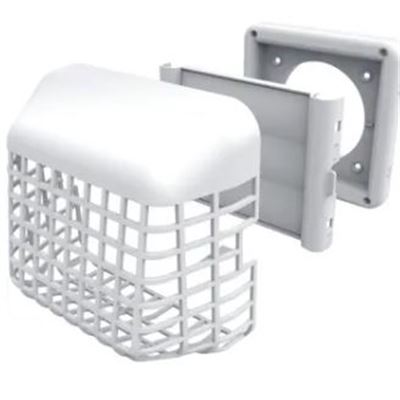 NEW Deflecto® 4" Easy Clean Louvered Dryer Vent Cover With Bird Guard Vent Hood