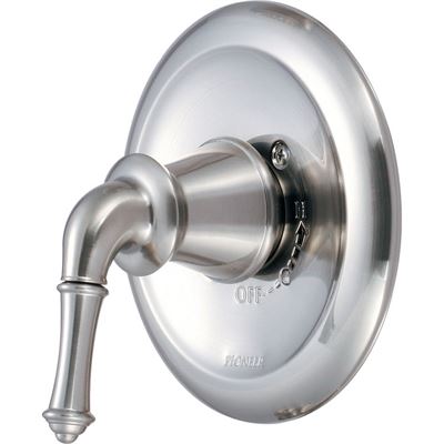 NEW  Pioneer 4DM400T-BN Single-Handle Valve Trim Set In a Brushed Nickel Finish