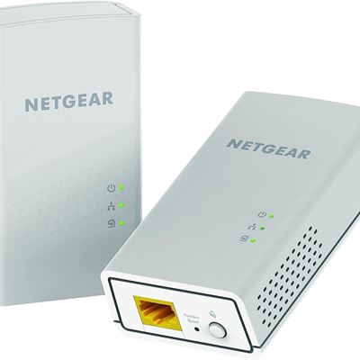 NEW NETGEAR Powerline adapter Kit, 1200 Mbps Wall-plug, 1.2 Gigabit Ethernet Por
