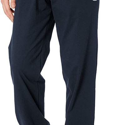 NEW Champion Canada Mens Closed Bottom Jersey Pant, Large, Navy