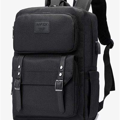 NEW Laptop Backpack College Backpacks Bookbag Vintage Backpack Bookbags Water Re