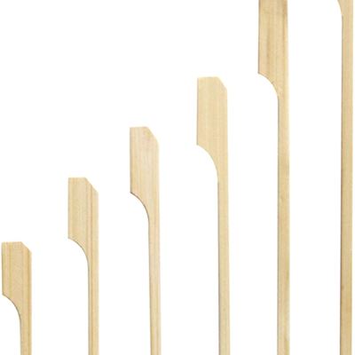 NEW PacknWood Bamboo Paddle Pick Skewer, 4.7" Length (Case of 2000)