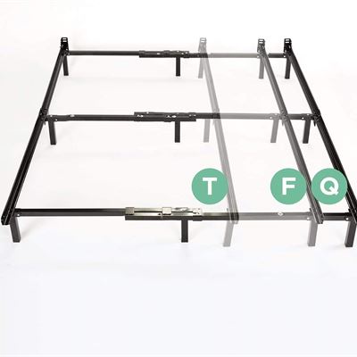 NEW ZINUS Compack Metal Adjustable Bed Frame / 7 Inch Support Bed Frame for Box