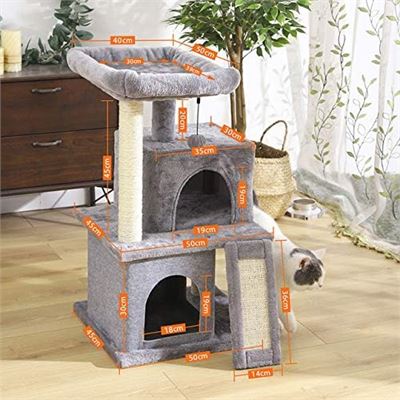 Pet Cat Tree Tower Toy Scratching Posts for Cat Wood Climbing Tree Jumping Cat F