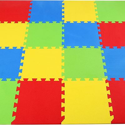 NEW BalanceFrom Kid's Puzzle Exercise Play Mat with EVA Foam Interlocking Tiles